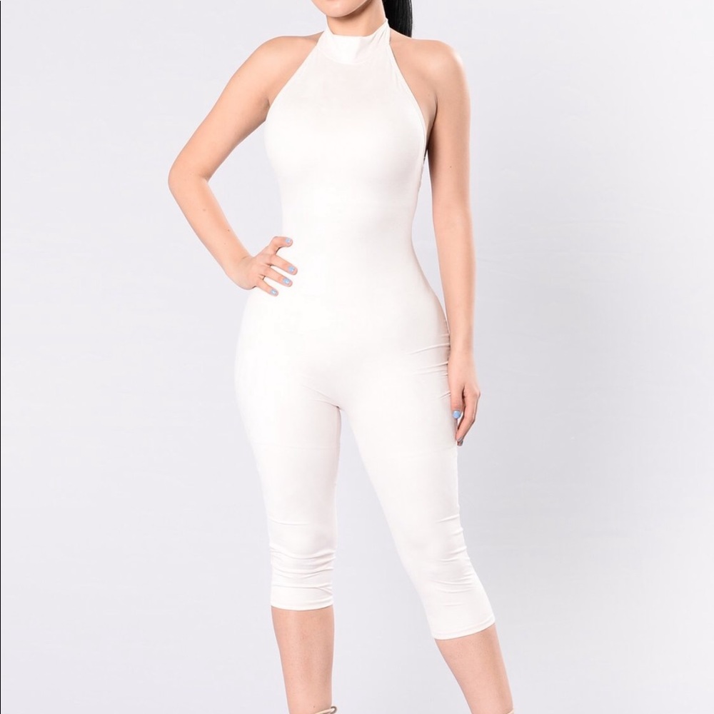 Nude jumpsuit